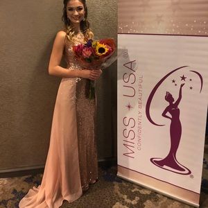 Selling prom dress! Super cute and different! Worn twice!